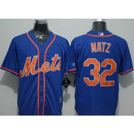 MLB Mets 32 Steven Matz Blue New Cool Base Alternate Home Men Jersey MLB Mets 32 Steven Matz Blue New Cool Base Alternate Home Men Jersey