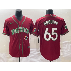 MLB Mexico 65 José Urquidy Nike Cool Base Men Jersey MLB Mexico 65 José Urquidy Nike Cool Base Men Jersey