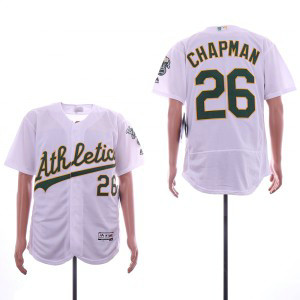 MLB Oakland Athletics 26 Matt Chapman White Flexbase Men Jersey MLB Oakland Athletics 26 Matt Chapman White Flexbase Men Jersey