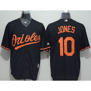 MLB Orioles 10 Adam Jones Black New Cool Base Men Jersey MLB Orioles 10 Adam Jones Black New Cool Base Men Jersey