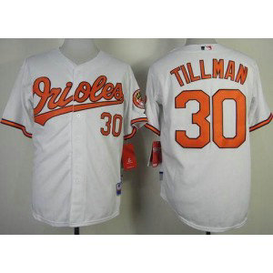 MLB Orioles 30 Chris Tillman White Cool Base Men Jersey MLB Orioles 30 Chris Tillman White Cool Base Men Jersey