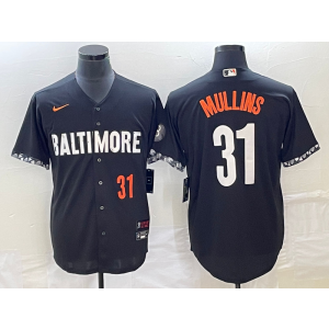 MLB Orioles 31 Cedric Mullins Black 2023 City Connect Nike Cool Base Men Jersey MLB Orioles 31 Cedric Mullins Black 2023 City Connect Nike Cool Base Men Jersey