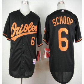 MLB Orioles 6 Jonathan Schoop Black Cool Base Men Jersey MLB Orioles 6 Jonathan Schoop Black Cool Base Men Jersey
