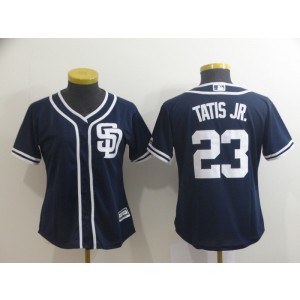 MLB Padres 23 Fernando Tatis Jr. Navy Cool Base Women Jersey MLB Padres 23 Fernando Tatis Jr. Navy Cool Base Women Jersey