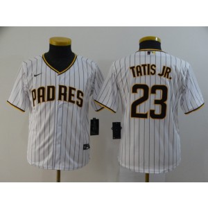 MLB Padres 23 Fernando Tatis Jr. White 2020 Nike Cool Base Youth Jersey MLB Padres 23 Fernando Tatis Jr. White 2020 Nike Cool Base Youth Jersey