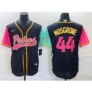 MLB Padres 44 Musgrove Black Baseball City Connect Nike Cool Base Men Jersey MLB Padres 44 Musgrove Black Baseball City Connect Nike Cool Base Men Jersey