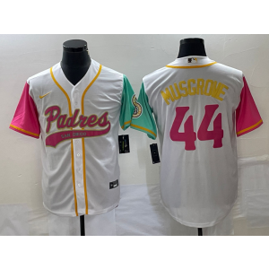 MLB Padres 44 Musgrove White Baseball City Connect Nike Cool Base Men Jersey MLB Padres 44 Musgrove White Baseball City Connect Nike Cool Base Men Jersey