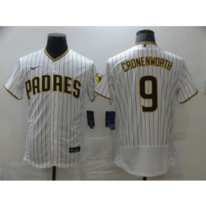 MLB Padres 9 Cronenworth White Nike Flexbase Men Jersey MLB Padres 9 Cronenworth White Nike Flexbase Men Jersey