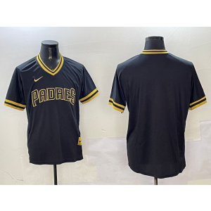 MLB Padres Blank Black Gold Nike Cool Base Men Jersey MLB Padres Blank Black Gold Nike Cool Base Men Jersey