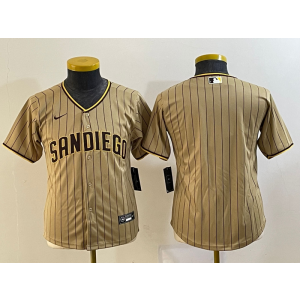 MLB Padres Blank Brown Nike Cool Base Youth Jersey MLB Padres Blank Brown Nike Cool Base Youth Jersey