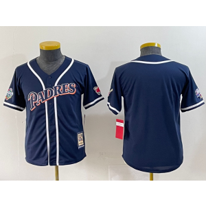 MLB Padres Blank Navy Nike Cool Base Youth Jersey MLB Padres Blank Navy Nike Cool Base Youth Jersey