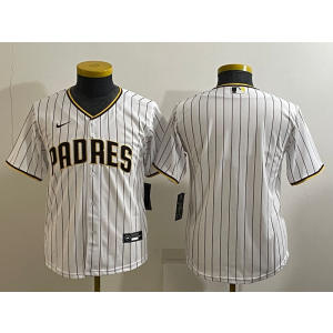 MLB Padres Blank White Nike Cool Base Youth Jersey MLB Padres Blank White Nike Cool Base Youth Jersey