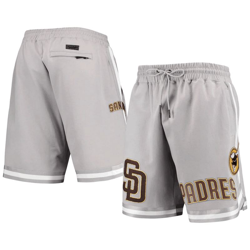 MLB Padres Grey Shorts