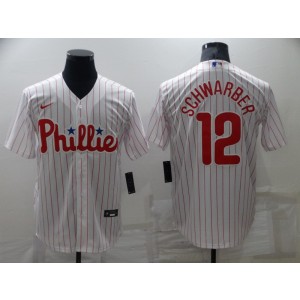 MLB Phillies 12 Kyle Schwarber White Nike Cool Base Men Jersey MLB Phillies 12 Kyle Schwarber White Nike Cool Base Men Jersey