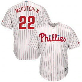 MLB Phillies 22 Andrew McCutchen White Cool Base Men Jersey MLB Phillies 22 Andrew McCutchen White Cool Base Men Jersey
