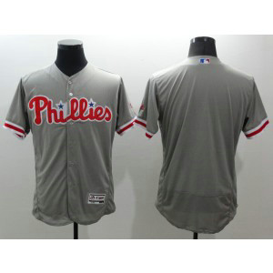 MLB Phillies Blank Grey 2016 New Flexbase Men Jersey MLB Phillies Blank Grey 2016 New Flexbase Men Jersey