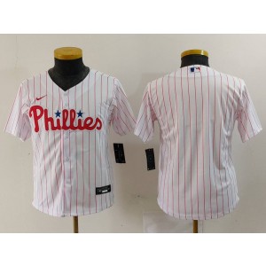 MLB Phillies Blank White Nike Cool Base Youth Jersey MLB Phillies Blank White Nike Cool Base Youth Jersey
