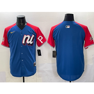 MLB Pirates Blank Blue Alternate 2025 All Star Nike Cool Base Men Jersey MLB Pirates Blank Blue Alternate 2025 All Star Nike Cool Base Men Jersey