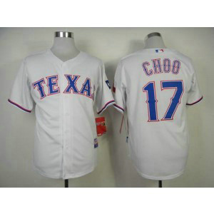 MLB Rangers 17 Shin Soo Choo White Cool Base Men Jersey MLB Rangers 17 Shin Soo Choo White Cool Base Men Jersey