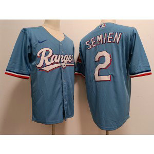 MLB Rangers 2 Marcus Semien Blue Nike Cool Base Men Jersey MLB Rangers 2 Marcus Semien Blue Nike Cool Base Men Jersey