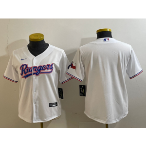 MLB Rangers Blank White Nike Cool Base Women Jersey MLB Rangers Blank White Nike Cool Base Women Jersey