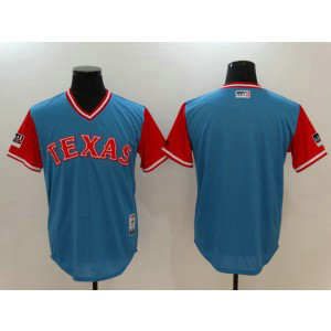 MLB Rangers Light Blue 2018 Players' Weekend Authentic Men Jersey MLB Rangers Light Blue 2018 Players' Weekend Authentic Men Jersey