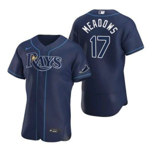 MLB Rays 17 Austin Meadows Navy Nike FlexBase Men Jersey MLB Rays 17 Austin Meadows Navy Nike FlexBase Men Jersey