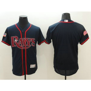 MLB Rays Blank Navy Stars and Stripes Flexbase Men Jersey MLB Rays Blank Navy Stars and Stripes Flexbase Men Jersey