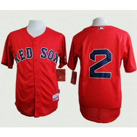 MLB Red Sox 2 Xander Bogaerts Red Cool Base Men Jersey
