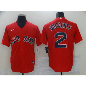 MLB Red Sox 2 Xander Bogaerts Red Nike Cool Base Men Jersey