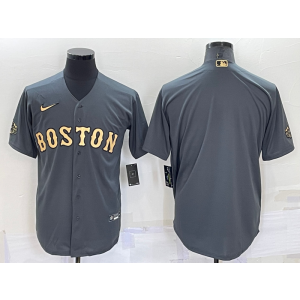 MLB Red Sox Blank Charcoal 2022 All-Star Nike Cool Base Men Jersey MLB Red Sox Blank Charcoal 2022 All-Star Nike Cool Base Men Jersey