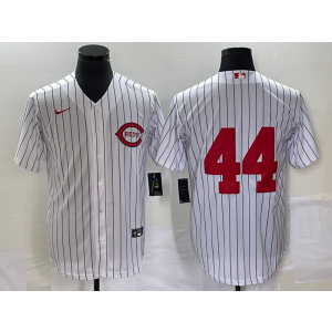 MLB Reds 44 De La Cruz White Field of Dreams Nike Cool Base Men Jersey MLB Reds 44 De La Cruz White Field of Dreams Nike Cool Base Men Jersey