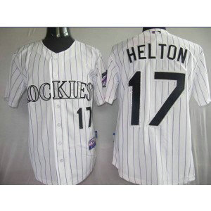 MLB Rockies 17 Todd Helton White Cool Base Men Jersey MLB Rockies 17 Todd Helton White Cool Base Men Jersey