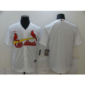 MLB St.Louis Cardinals White Blank Nike Cool Base Men Jersey MLB St.Louis Cardinals White Blank Nike Cool Base Men Jersey