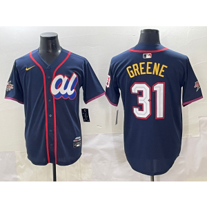 MLB Tigers 31 Riley Greene Navy American League 2025 All Star Nike Cool Base Men Jersey MLB Tigers 31 Riley Greene Navy American League 2025 All Star Nike Cool Base Men Jersey