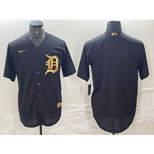 MLB Tigers Blank Black Gold Nike Cool Base Men Jersey MLB Tigers Blank Black Gold Nike Cool Base Men Jersey