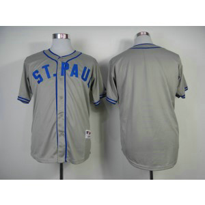 MLB Twins Blank Grey 1948 St. Paul Saints Turn Back The Clock Men Jersey MLB Twins Blank Grey 1948 St. Paul Saints Turn Back The Clock Men Jersey