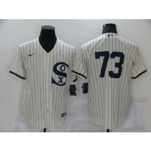 MLB White Sox 73 Yermín Francisco Mercedes 2021 Cream Field Of Dreams Cool Base Men Jersey MLB White Sox 73 Yermín Francisco Mercedes 2021 Cream Field Of Dreams Cool Base Men Jersey