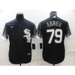 MLB White Sox 79 Jose Abreu Black Drift Nike Cool Base Men Jersey MLB White Sox 79 Jose Abreu Black Drift Nike Cool Base Men Jersey