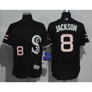 MLB White Sox 8 Bo Jackson Black Retro 2016 Flexbase Men Jersey MLB White Sox 8 Bo Jackson Black Retro 2016 Flexbase Men Jersey