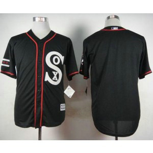 MLB White Sox Blank Black New Cool Base Men Jerseys MLB White Sox Blank Black New Cool Base Men Jerseys