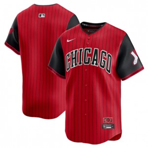 MLB White Sox Blank Red Black 2025 City Connect Nike Cool Base Men Jersey MLB White Sox Blank Red Black 2025 City Connect Nike Cool Base Men Jersey