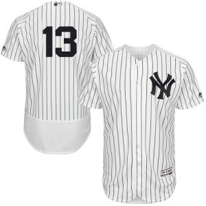 MLB Yankees 13 Alex Rodriguez White Flexbase Men Jersey MLB Yankees 13 Alex Rodriguez White Flexbase Men Jersey