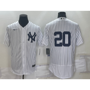 MLB Yankees 20 Jorge Posada White Nike Flexbase Men Jersey MLB Yankees 20 Jorge Posada White Nike Flexbase Men Jersey