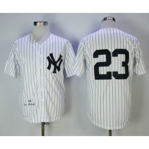MLB Yankees 23 Don Mattingly White 1961 Mitchell & Ness Men Jersey MLB Yankees 23 Don Mattingly White 1961 Mitchell & Ness Men Jersey