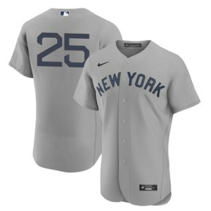 MLB Yankees 25 Gleyber Torres 2021 Grey Field Of Dreams Flexbase Men Jersey MLB Yankees 25 Gleyber Torres 2021 Grey Field Of Dreams Flexbase Men Jersey