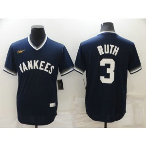 MLB Yankees 3 Babe Ruth Navy Nike Cool Base Men Jersey MLB Yankees 3 Babe Ruth Navy Nike Cool Base Men Jersey
