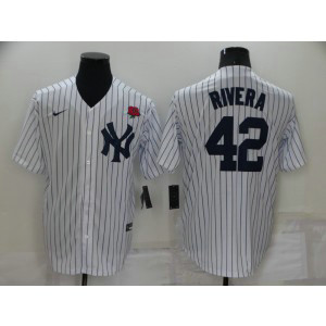 MLB Yankees 42 Mariano Rivera White Nike Cool Base Men Jersey MLB Yankees 42 Mariano Rivera White Nike Cool Base Men Jersey