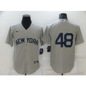 MLB Yankees 48 Anthony Rizzo 2021 Grey Field Of Dreams Flexbase Men Jersey MLB Yankees 48 Anthony Rizzo 2021 Grey Field Of Dreams Flexbase Men Jersey