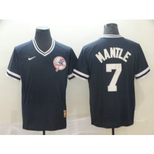MLB Yankees 7 Mickey Mantle Navy Nike Cooperstown Collection Legend V-Neck Men Jersey MLB Yankees 7 Mickey Mantle Navy Nike Cooperstown Collection Legend V-Neck Men Jersey